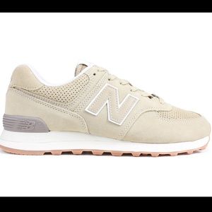 tan new balance  sneakers
